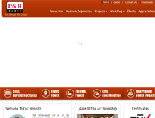 Tablet Screenshot of pnrgroup.in